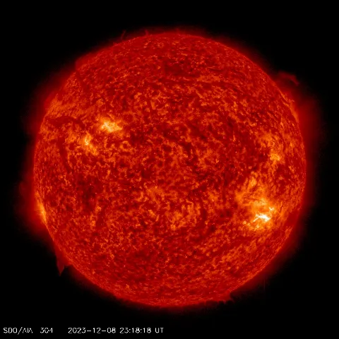 Image of Sun's transition region