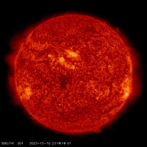 Image of Sun's transition region