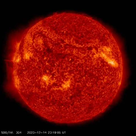 Image of Sun's transition region