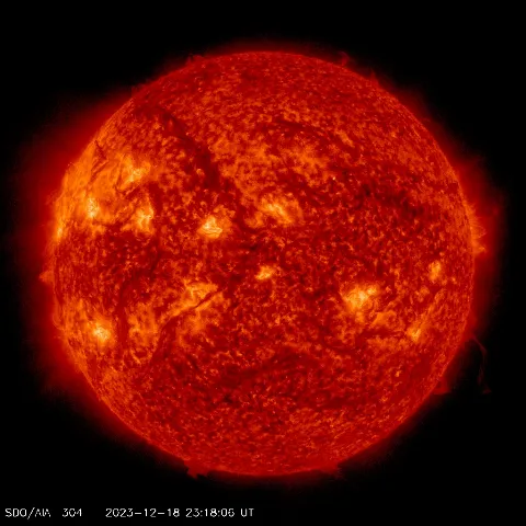 Image of Sun's transition region