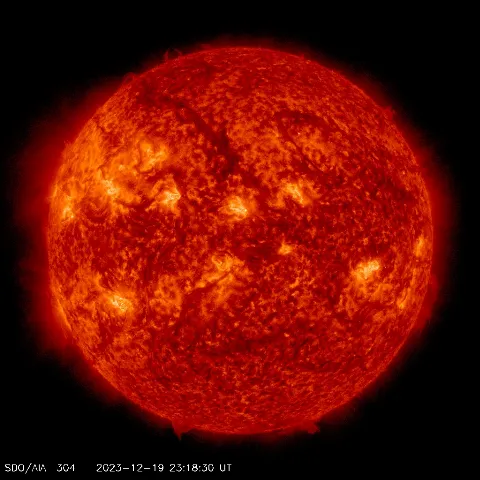 Image of Sun's transition region