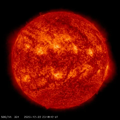 Image of Sun's transition region