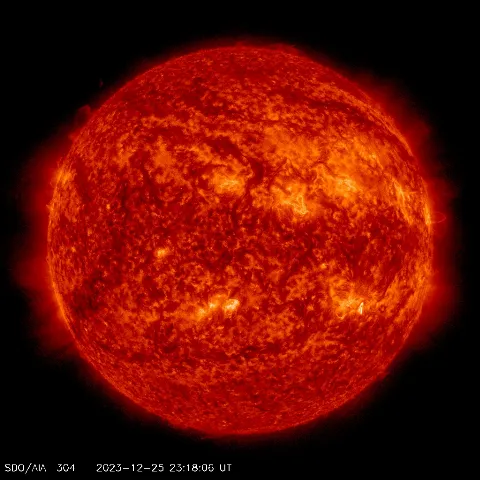 Image of Sun's transition region