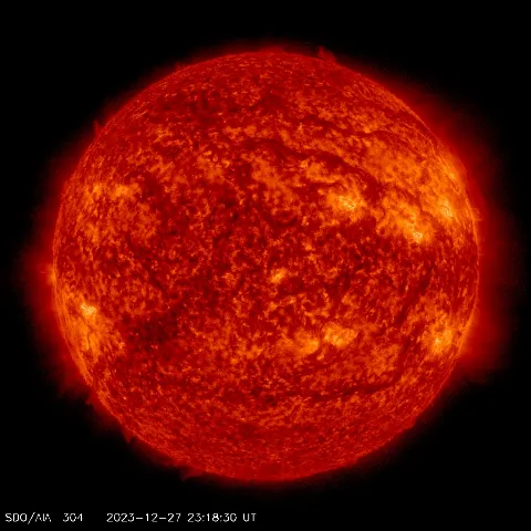 Image of Sun's transition region