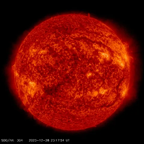 Image of Sun's transition region