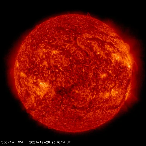 Image of Sun's transition region