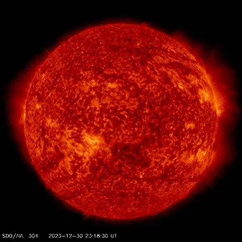 Image of Sun's transition region