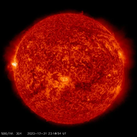 Image of Sun's transition region