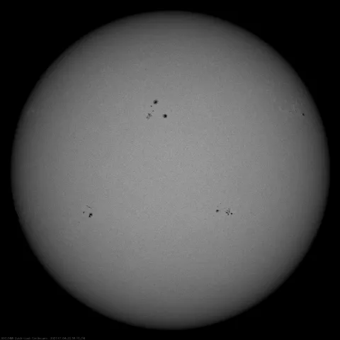 Image of Sun's photosphere