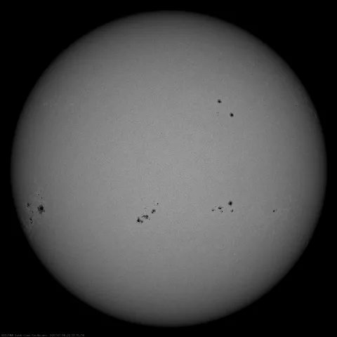 Image of Sun's photosphere