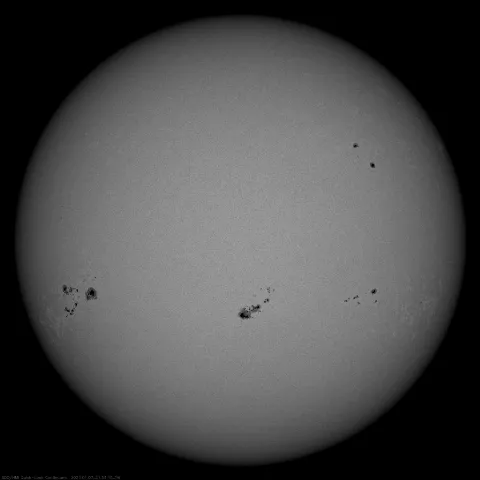 Image of Sun's photosphere