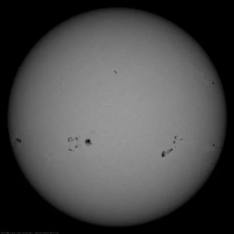 Image of Sun's photosphere