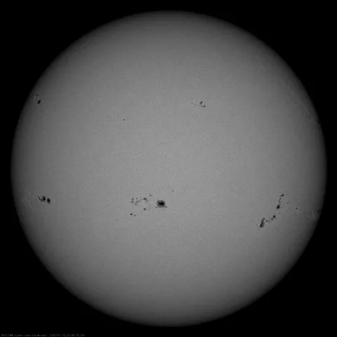 Image of Sun's photosphere