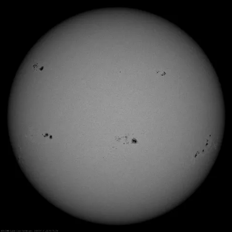 Image of Sun's photosphere