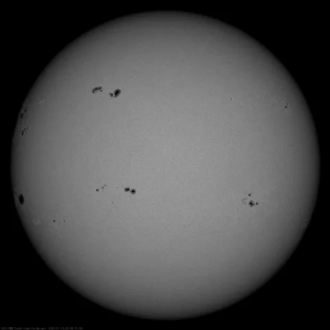 Image of Sun's photosphere