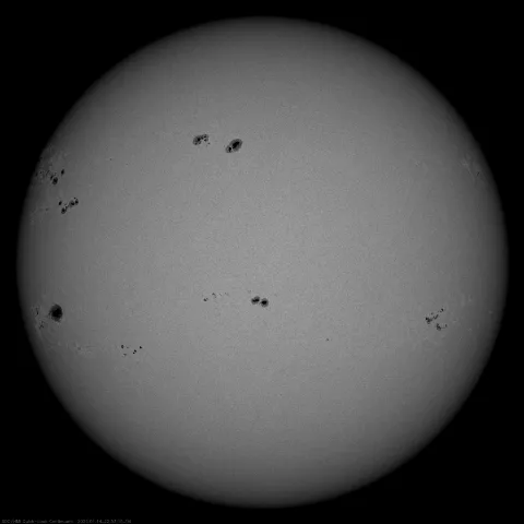 Image of Sun's photosphere