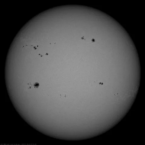 Image of Sun's photosphere