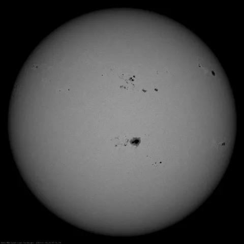 Image of Sun's photosphere