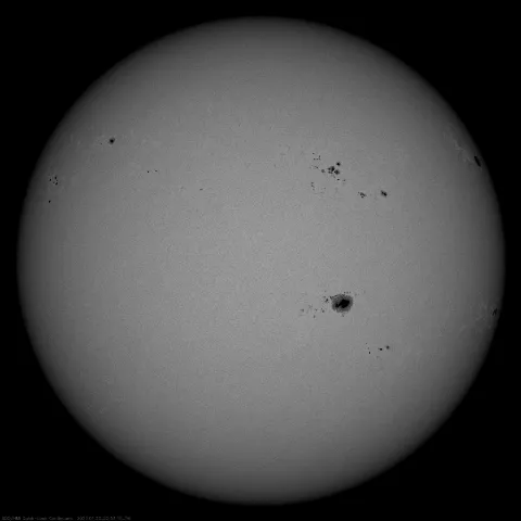 Image of Sun's photosphere