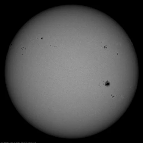 Image of Sun's photosphere