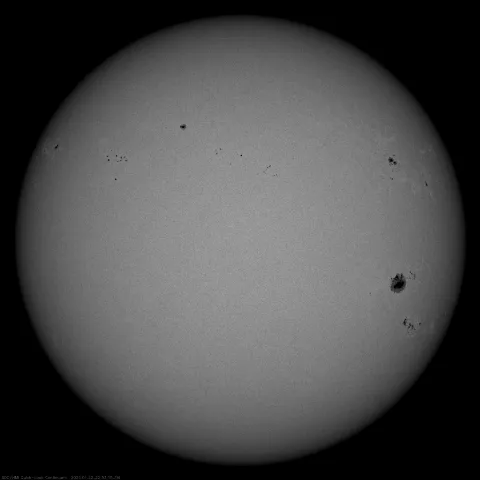 Image of Sun's photosphere