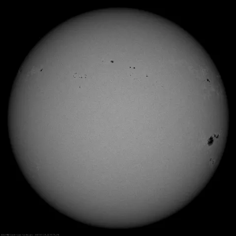 Image of Sun's photosphere