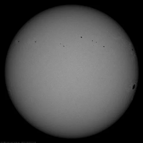 Image of Sun's photosphere