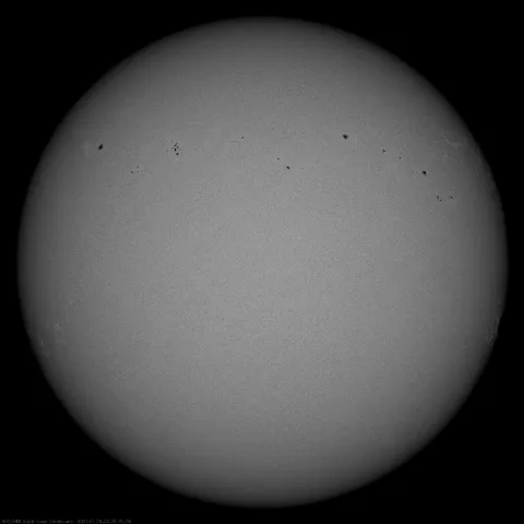 Image of Sun's photosphere