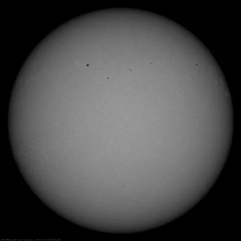 Image of Sun's photosphere