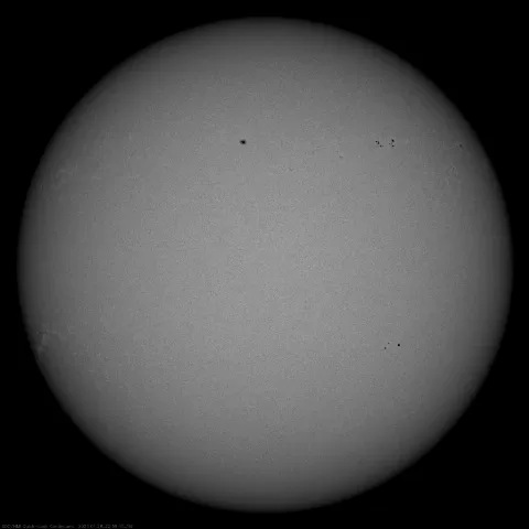 Image of Sun's photosphere