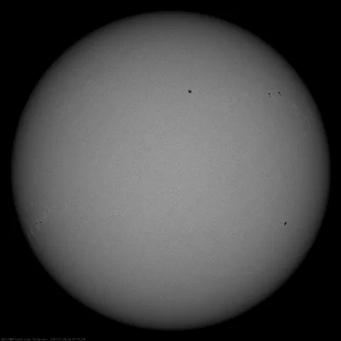 Image of Sun's photosphere