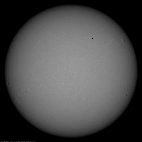 Image of Sun's photosphere