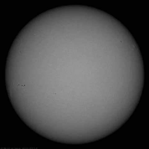 Image of Sun's photosphere