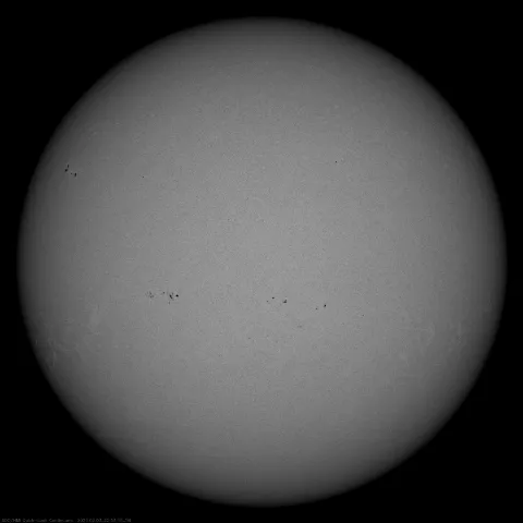 Image of Sun's photosphere