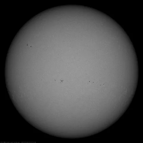 Image of Sun's photosphere