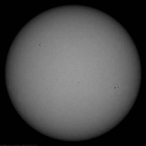 Image of Sun's photosphere