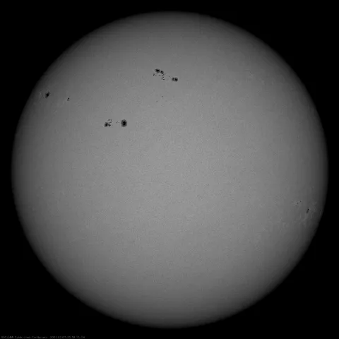 Image of Sun's photosphere