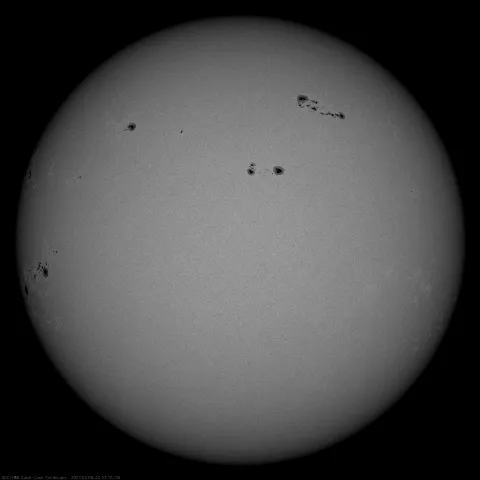 Image of Sun's photosphere