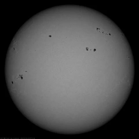 Image of Sun's photosphere