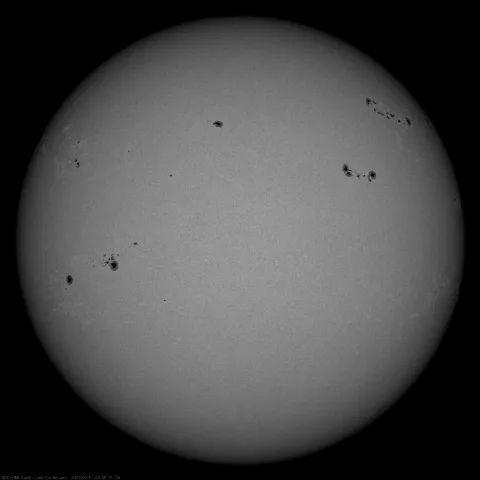 Image of Sun's photosphere