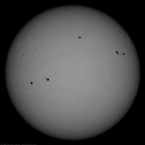 Image of Sun's photosphere