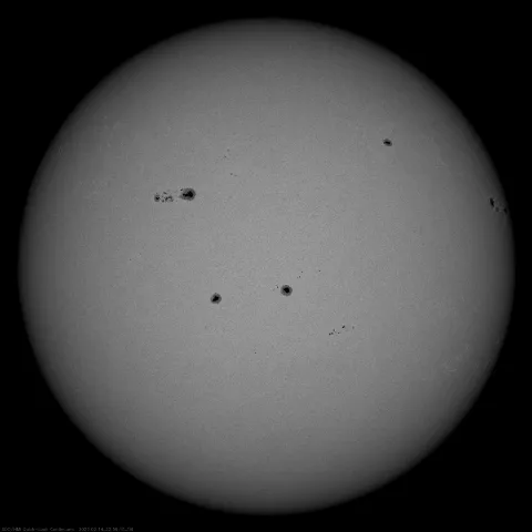 Image of Sun's photosphere