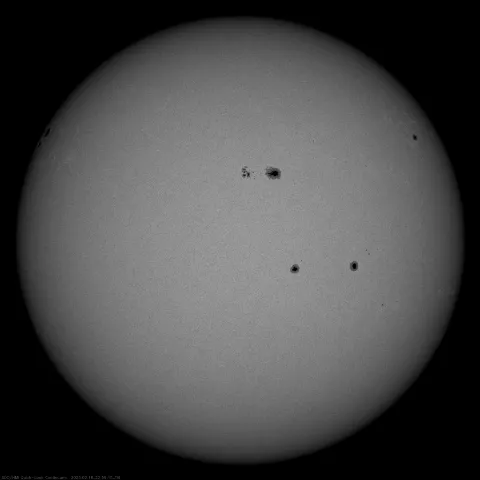 Image of Sun's photosphere