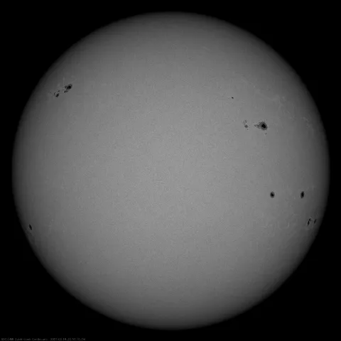 Image of Sun's photosphere