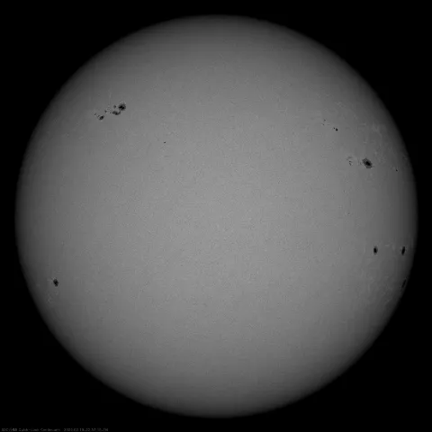 Image of Sun's photosphere