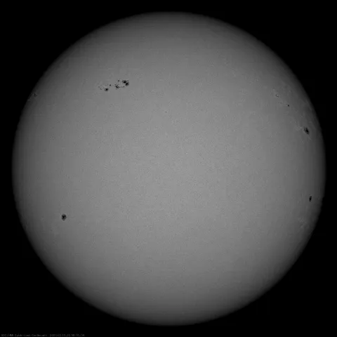 Image of Sun's photosphere