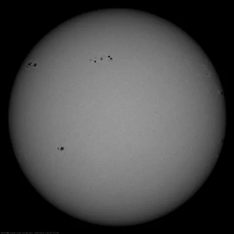 Image of Sun's photosphere