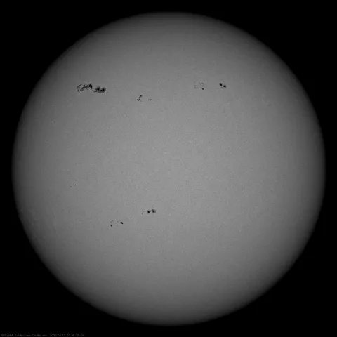 Image of Sun's photosphere