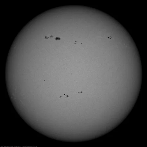 Image of Sun's photosphere