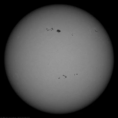 Image of Sun's photosphere